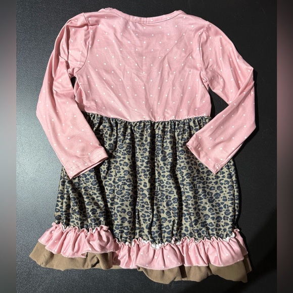 Boutique Kids Dress With Turkey - Picture 2 of 3